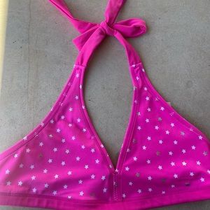 Vintage justice pink star swim suit! Size 16. NWT. 3 pieces.